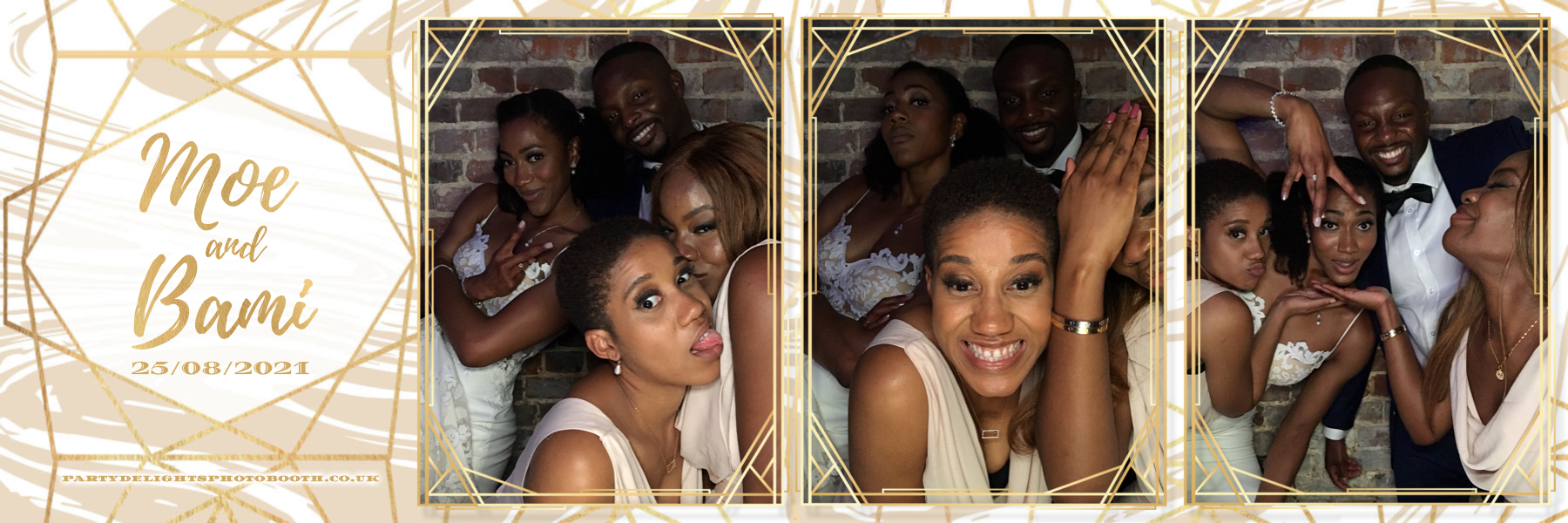 Moe And Bami's Wedding | View more photos from the event at gallery.partydelightsphotobooth.co.uk/u/PartyDelightsPhotoBooth/Moe-And-Bamis-Wedding