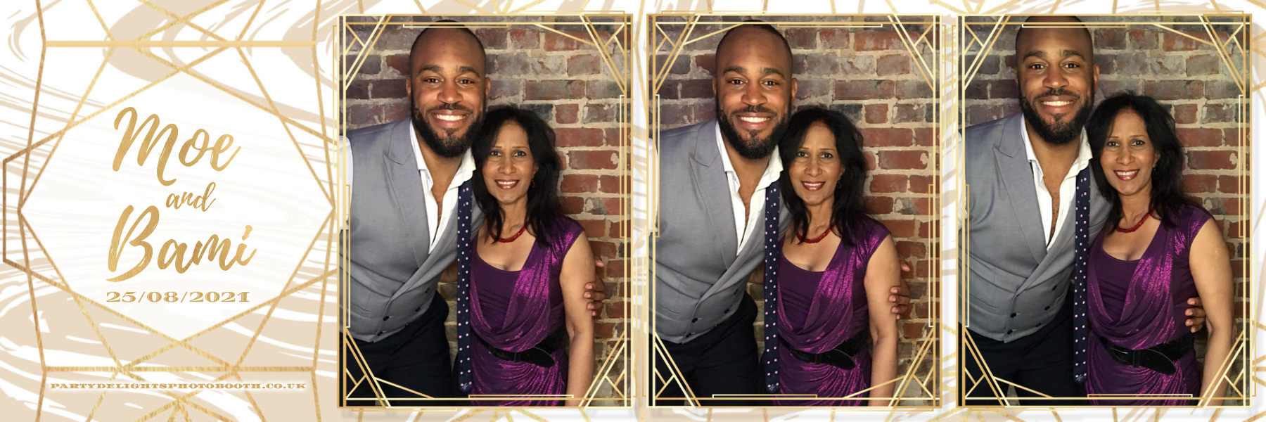 Moe And Bami's Wedding | View more photos from the event at gallery.partydelightsphotobooth.co.uk/u/PartyDelightsPhotoBooth/Moe-And-Bamis-Wedding