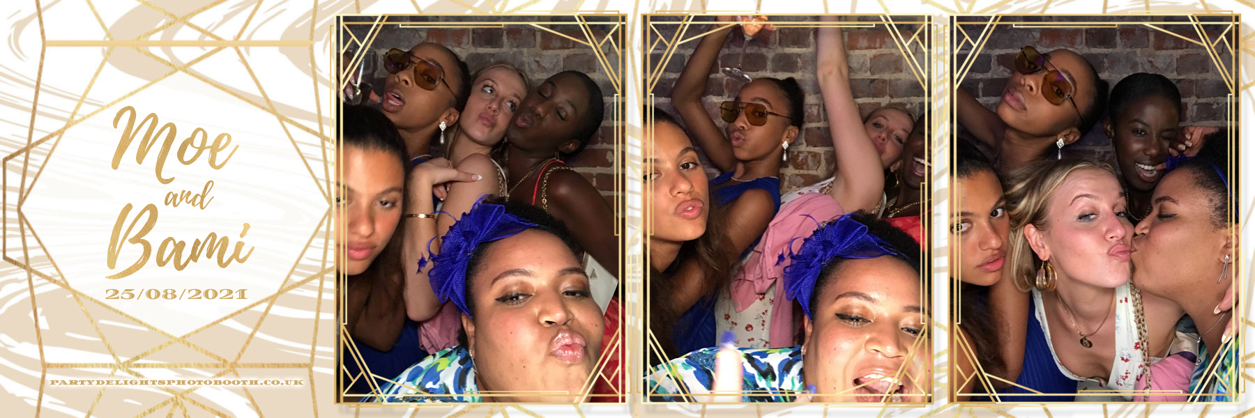 Moe And Bami's Wedding | View more photos from the event at gallery.partydelightsphotobooth.co.uk/u/PartyDelightsPhotoBooth/Moe-And-Bamis-Wedding