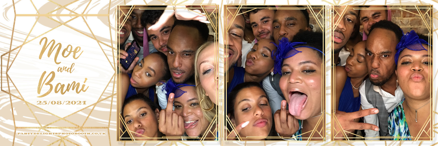 Moe And Bami's Wedding | View more photos from the event at gallery.partydelightsphotobooth.co.uk/u/PartyDelightsPhotoBooth/Moe-And-Bamis-Wedding