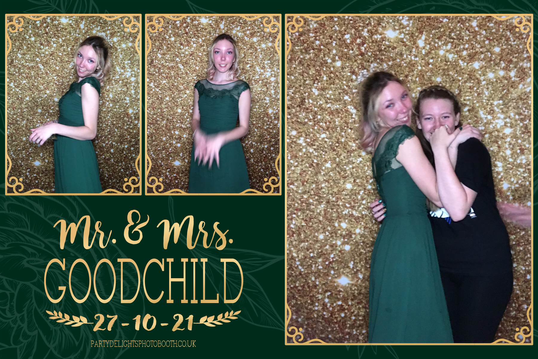 Mr and Mrs Goodchild | View more photos from the event at gallery.partydelightsphotobooth.co.uk/u/PartyDelightsPhotoBooth/Mr-and-Mrs-Goodchild