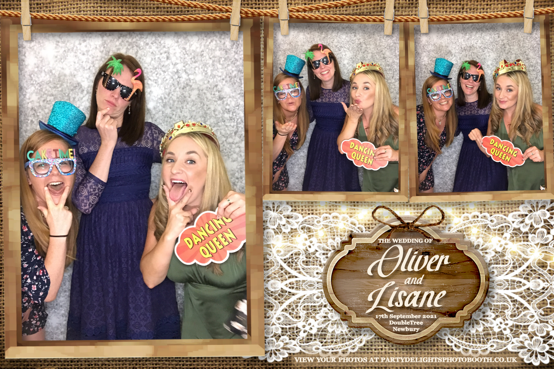 Oliver & Lisane's Wedding | View more photos from the event at gallery.partydelightsphotobooth.co.uk/u/PartyDelightsPhotoBooth/Oliver-Lisanes-Wedding