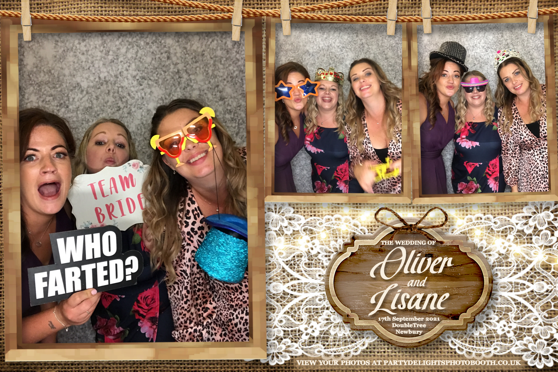 Oliver & Lisane's Wedding | View more photos from the event at gallery.partydelightsphotobooth.co.uk/u/PartyDelightsPhotoBooth/Oliver-Lisanes-Wedding