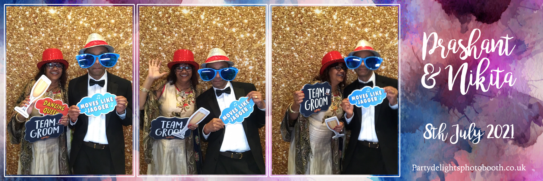 Prashant & Nikita's Wedding | View more photos from the event at gallery.partydelightsphotobooth.co.uk/u/PartyDelightsPhotoBooth/Prashant-Nikitas-Wedding