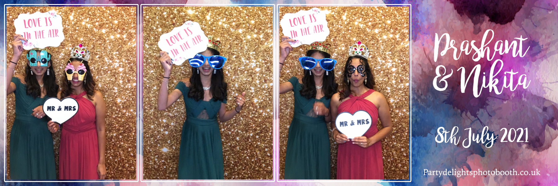 Prashant & Nikita's Wedding | View more photos from the event at gallery.partydelightsphotobooth.co.uk/u/PartyDelightsPhotoBooth/Prashant-Nikitas-Wedding