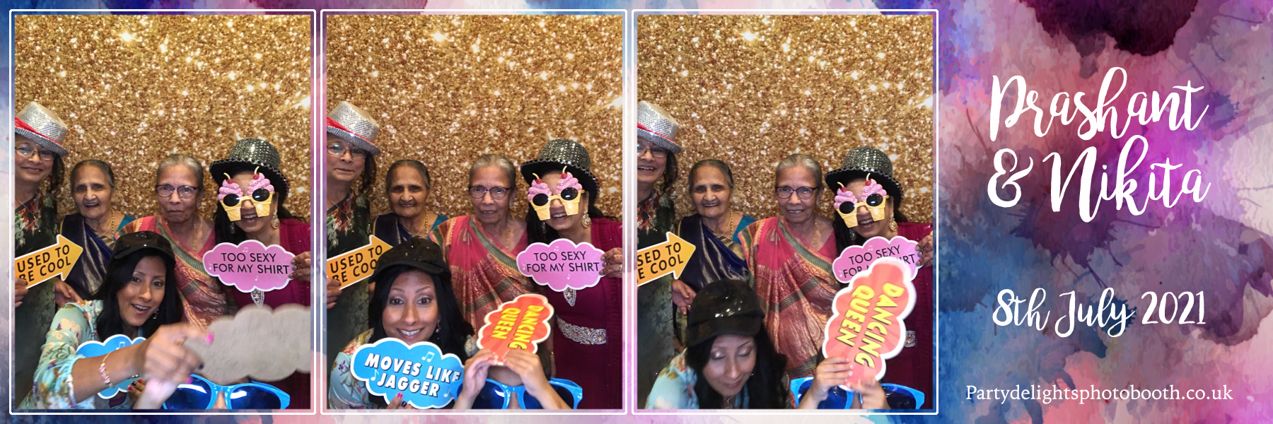 Prashant & Nikita's Wedding | View more photos from the event at gallery.partydelightsphotobooth.co.uk/u/PartyDelightsPhotoBooth/Prashant-Nikitas-Wedding