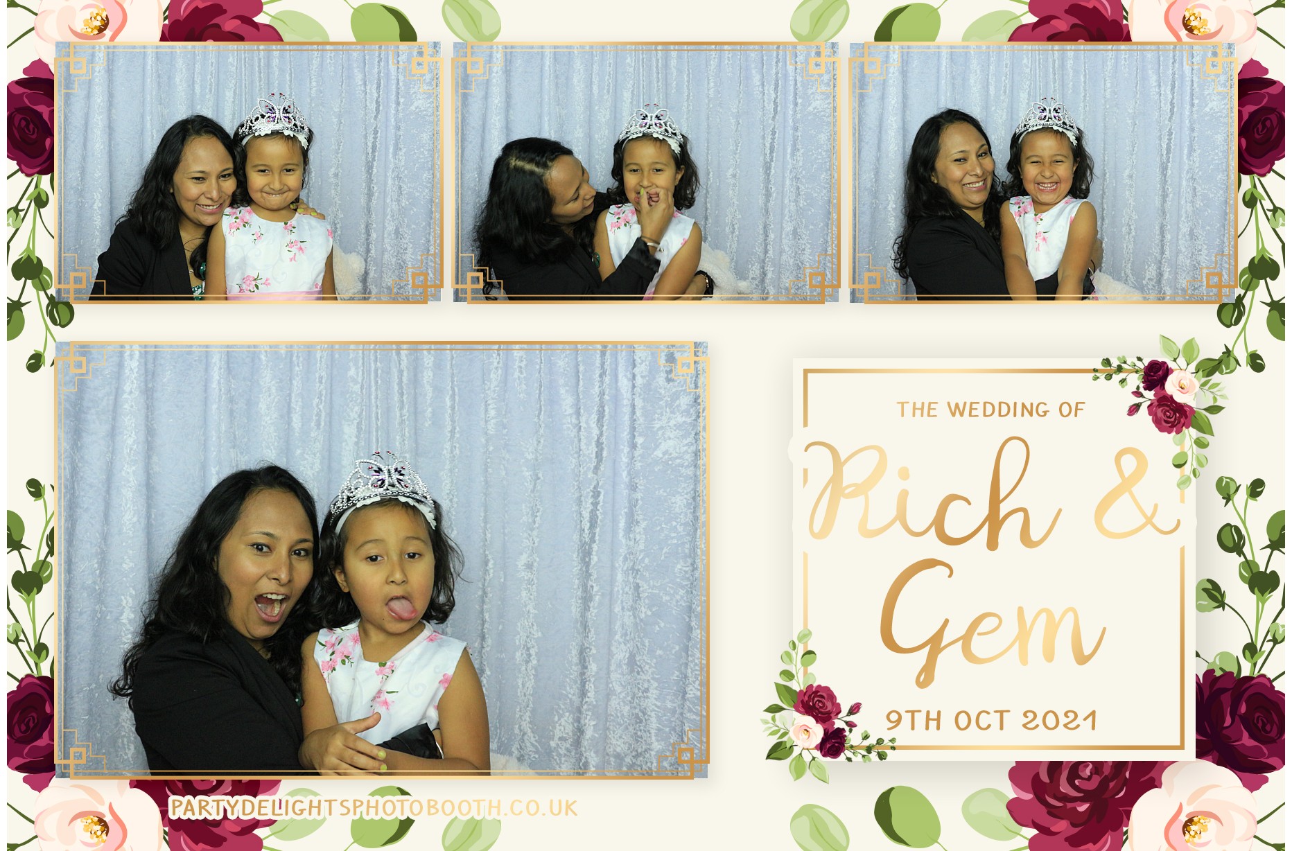 Richard & Gemma's Wedding | View more photos from the event at gallery.partydelightsphotobooth.co.uk/u/PartyDelightsPhotoBooth/Richard-Gemmas-Wedding
