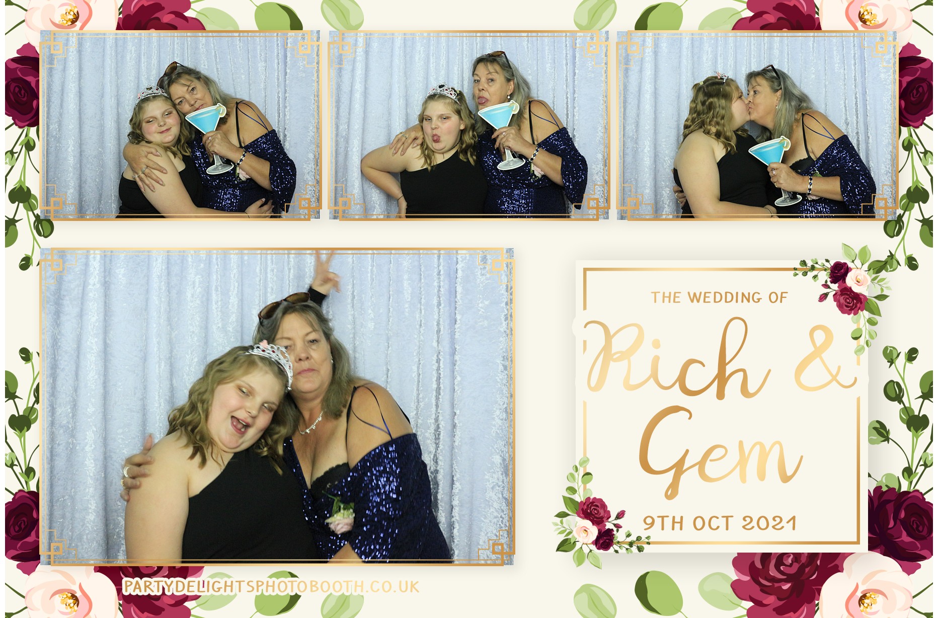 Richard & Gemma's Wedding | View more photos from the event at gallery.partydelightsphotobooth.co.uk/u/PartyDelightsPhotoBooth/Richard-Gemmas-Wedding