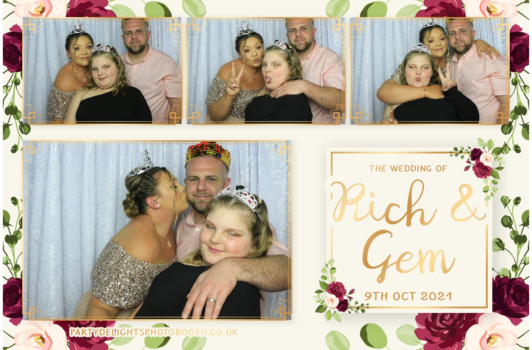 Richard & Gemma's Wedding | View more photos from the event at gallery.partydelightsphotobooth.co.uk/u/PartyDelightsPhotoBooth/Richard-Gemmas-Wedding