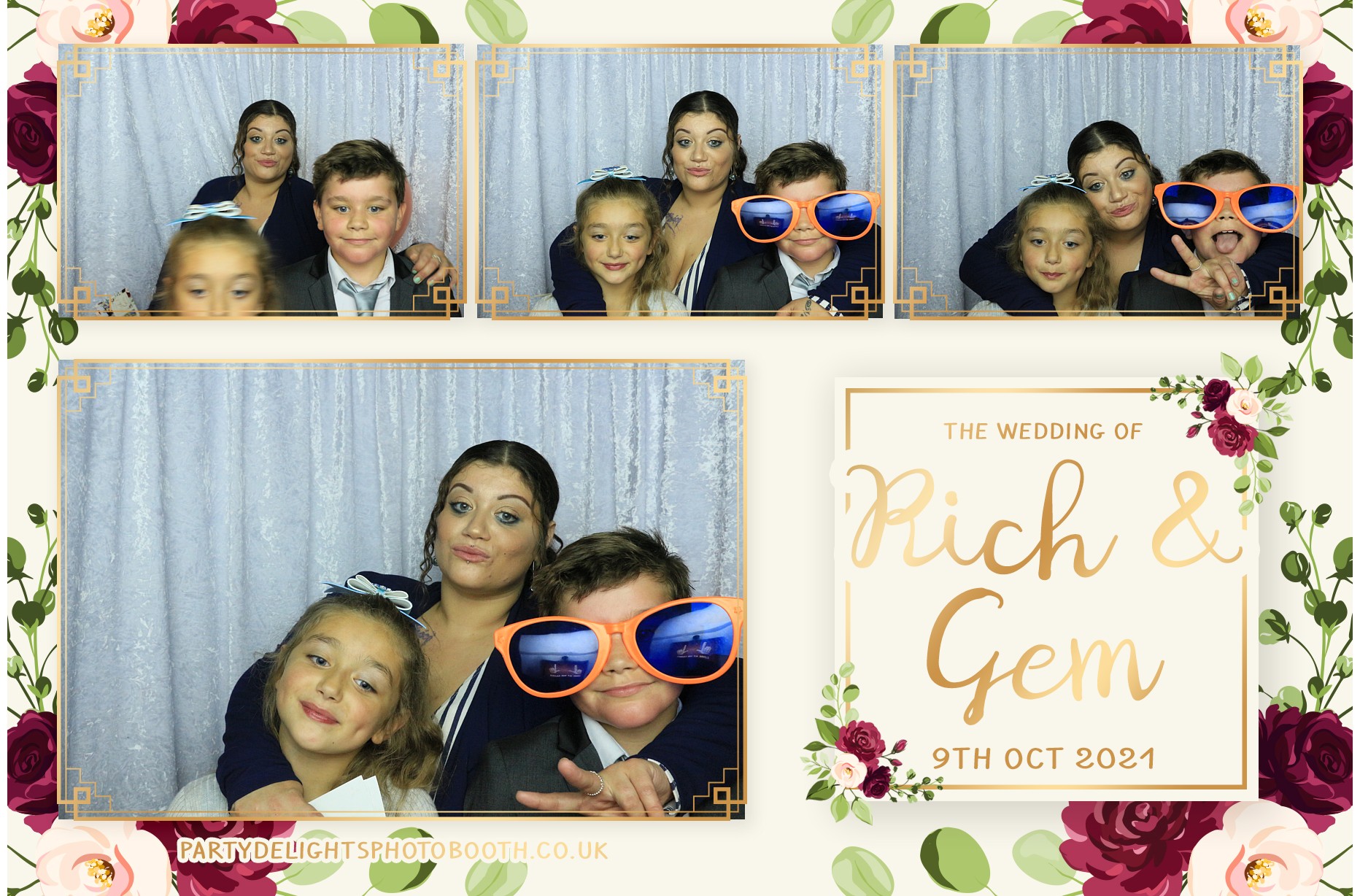 Richard & Gemma's Wedding | View more photos from the event at gallery.partydelightsphotobooth.co.uk/u/PartyDelightsPhotoBooth/Richard-Gemmas-Wedding