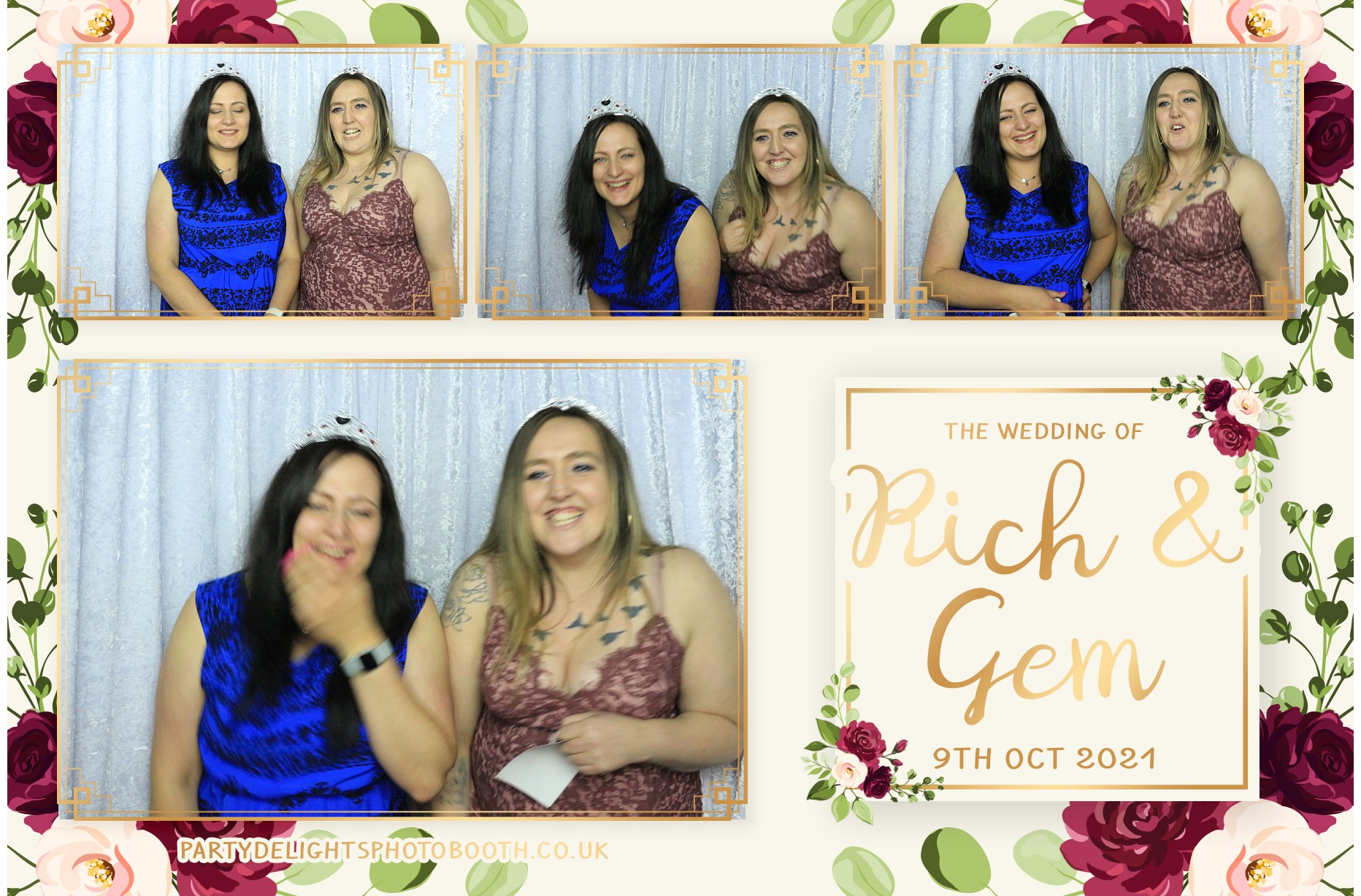 Richard & Gemma's Wedding | View more photos from the event at gallery.partydelightsphotobooth.co.uk/u/PartyDelightsPhotoBooth/Richard-Gemmas-Wedding