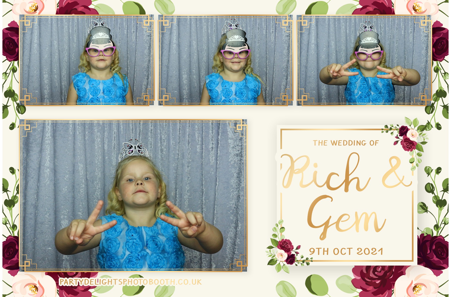 Richard & Gemma's Wedding | View more photos from the event at gallery.partydelightsphotobooth.co.uk/u/PartyDelightsPhotoBooth/Richard-Gemmas-Wedding