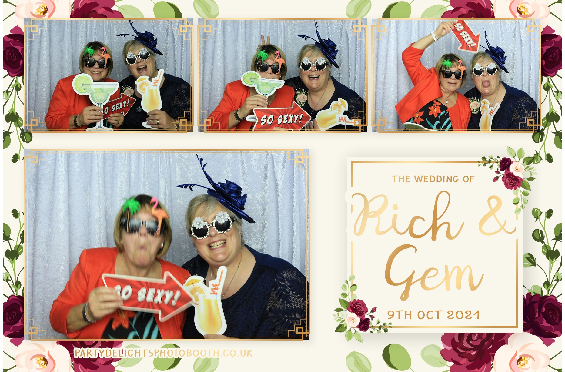 Richard & Gemma's Wedding | View more photos from the event at gallery.partydelightsphotobooth.co.uk/u/PartyDelightsPhotoBooth/Richard-Gemmas-Wedding