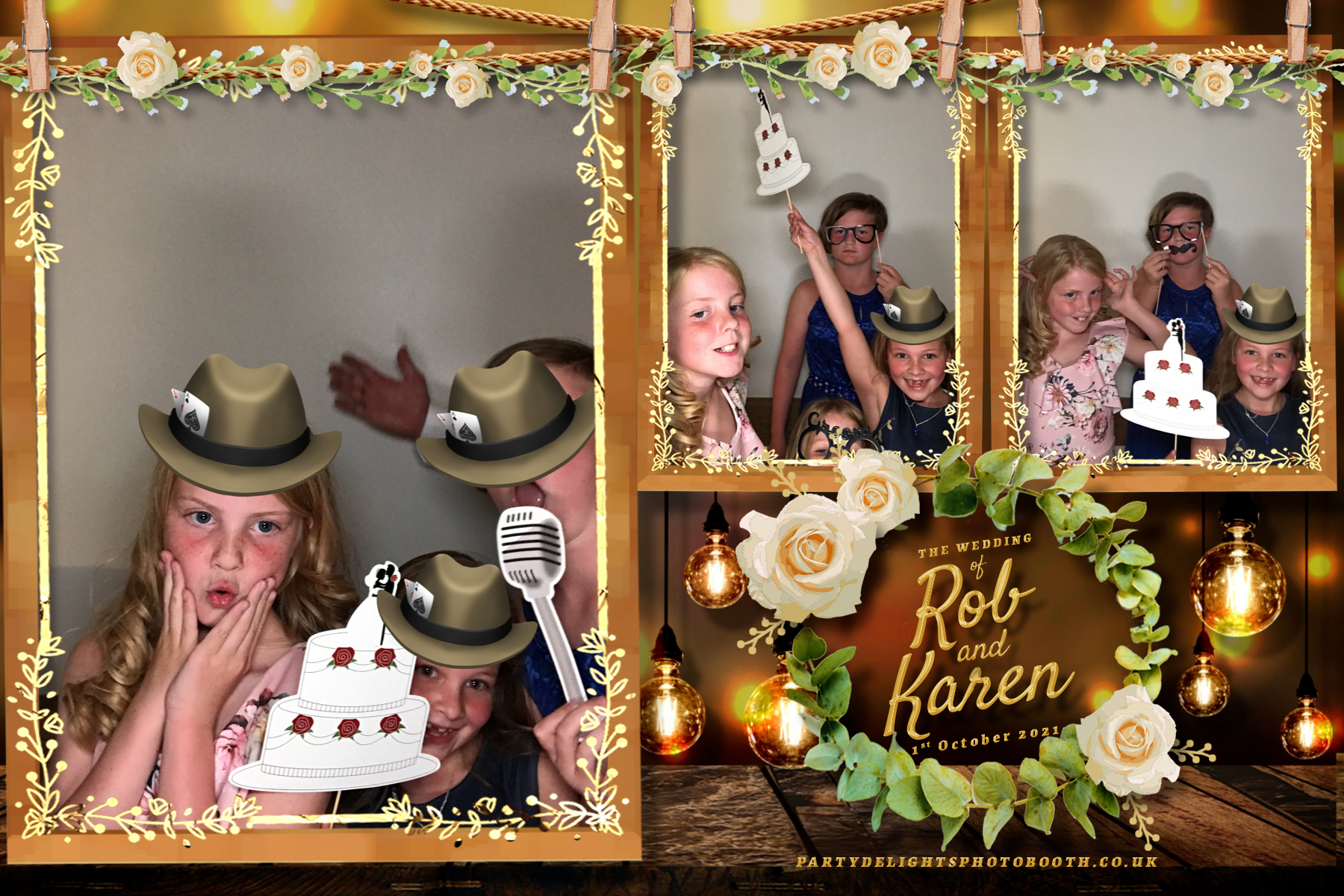 Rob & Karen's Wedding | View more photos from the event at gallery.partydelightsphotobooth.co.uk/u/PartyDelightsPhotoBooth/Rob-Karens-Wedding