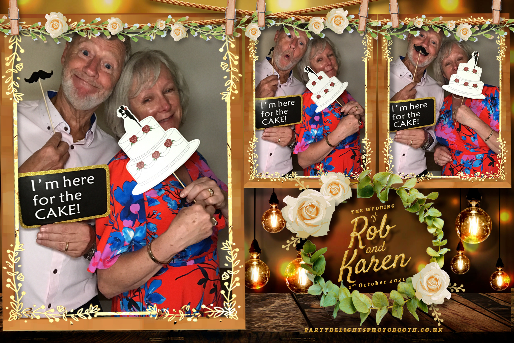 Rob & Karen's Wedding | View more photos from the event at gallery.partydelightsphotobooth.co.uk/u/PartyDelightsPhotoBooth/Rob-Karens-Wedding