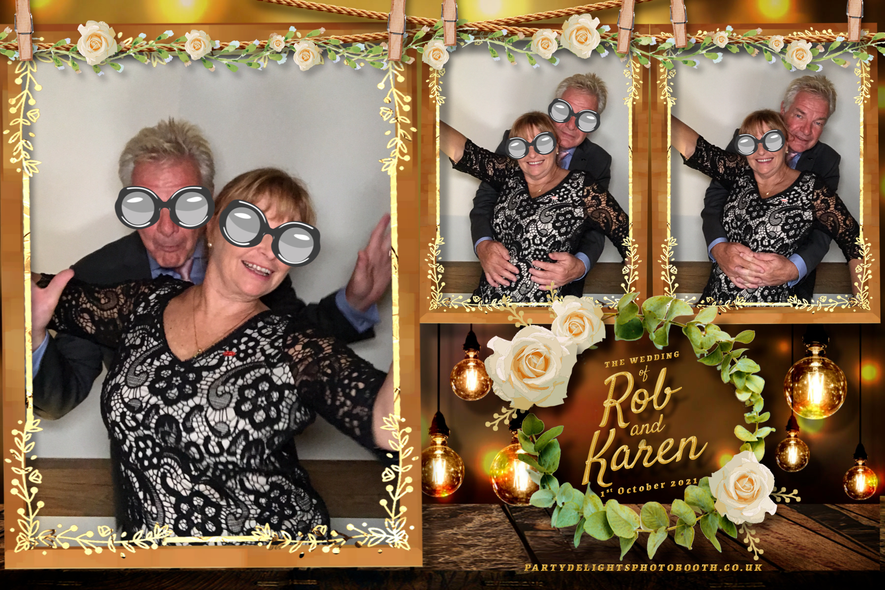 Rob & Karen's Wedding | View more photos from the event at gallery.partydelightsphotobooth.co.uk/u/PartyDelightsPhotoBooth/Rob-Karens-Wedding