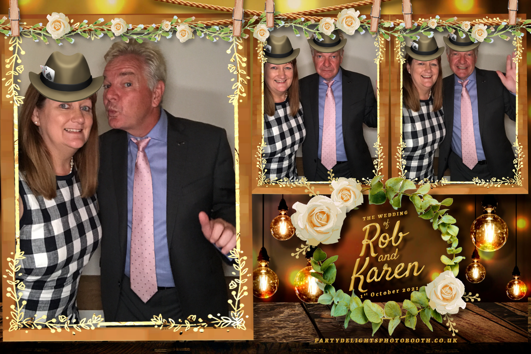 Rob & Karen's Wedding | View more photos from the event at gallery.partydelightsphotobooth.co.uk/u/PartyDelightsPhotoBooth/Rob-Karens-Wedding