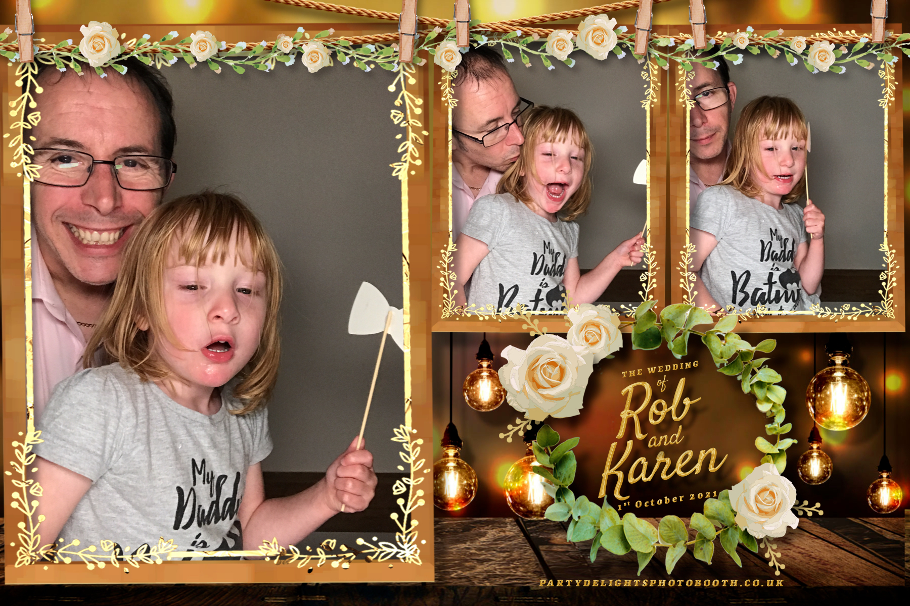 Rob & Karen's Wedding | View more photos from the event at gallery.partydelightsphotobooth.co.uk/u/PartyDelightsPhotoBooth/Rob-Karens-Wedding