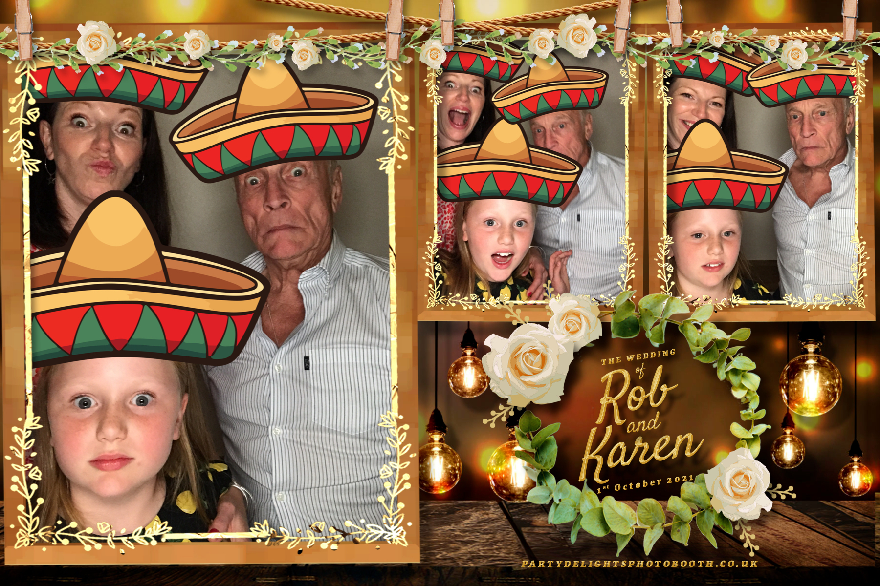 Rob & Karen's Wedding | View more photos from the event at gallery.partydelightsphotobooth.co.uk/u/PartyDelightsPhotoBooth/Rob-Karens-Wedding