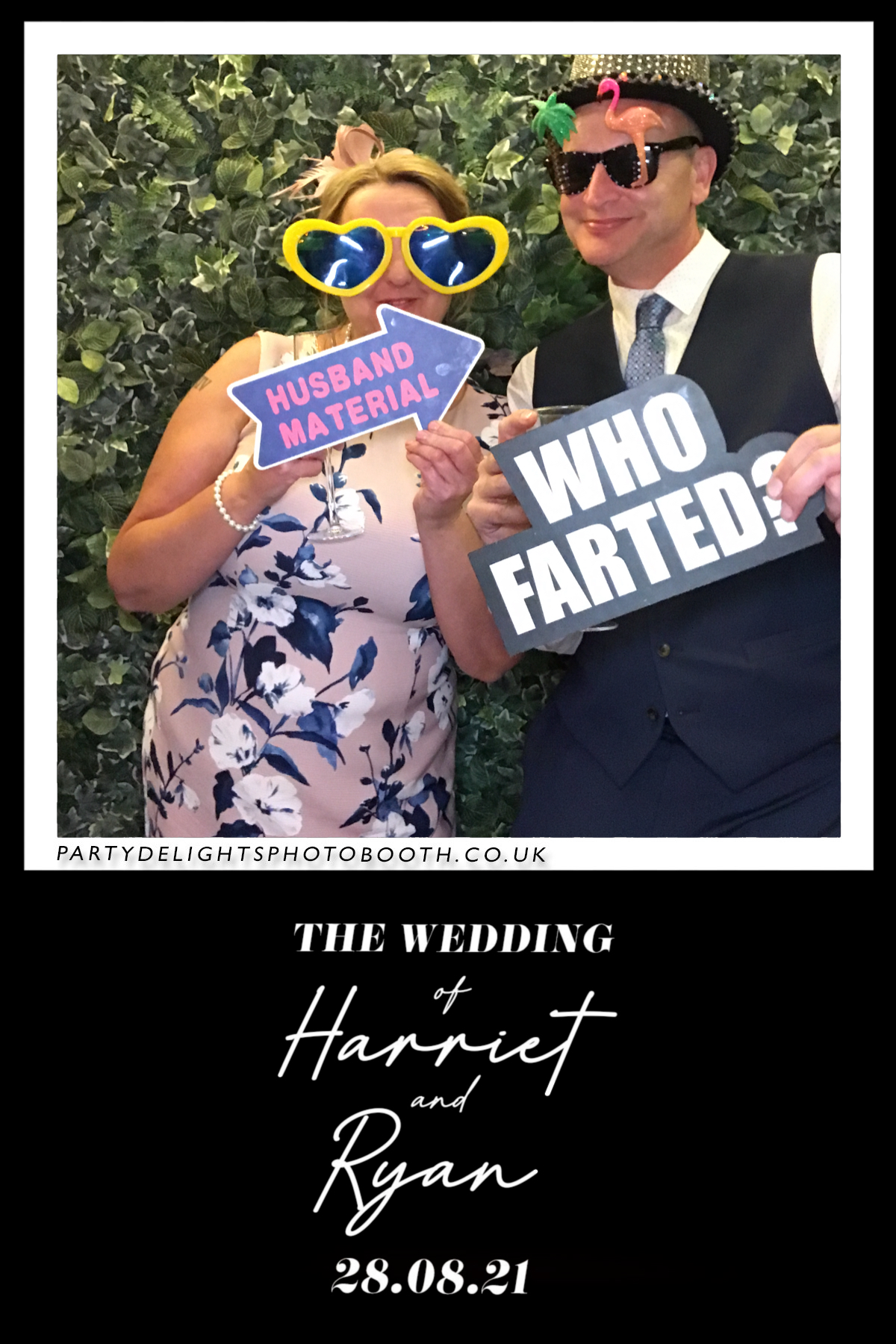 Ryan and Harriet's Wedding | View more photos from the event at gallery.partydelightsphotobooth.co.uk/u/PartyDelightsPhotoBooth/Ryan-and-Harriets-Wedding