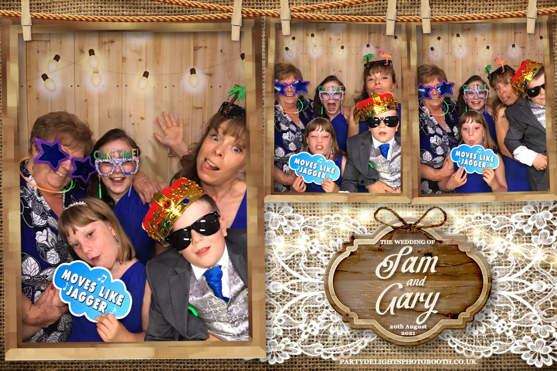 Sam & Gary's Wedding | View more photos from the event at gallery.partydelightsphotobooth.co.uk/u/PartyDelightsPhotoBooth/Sam-Garys-Wedding