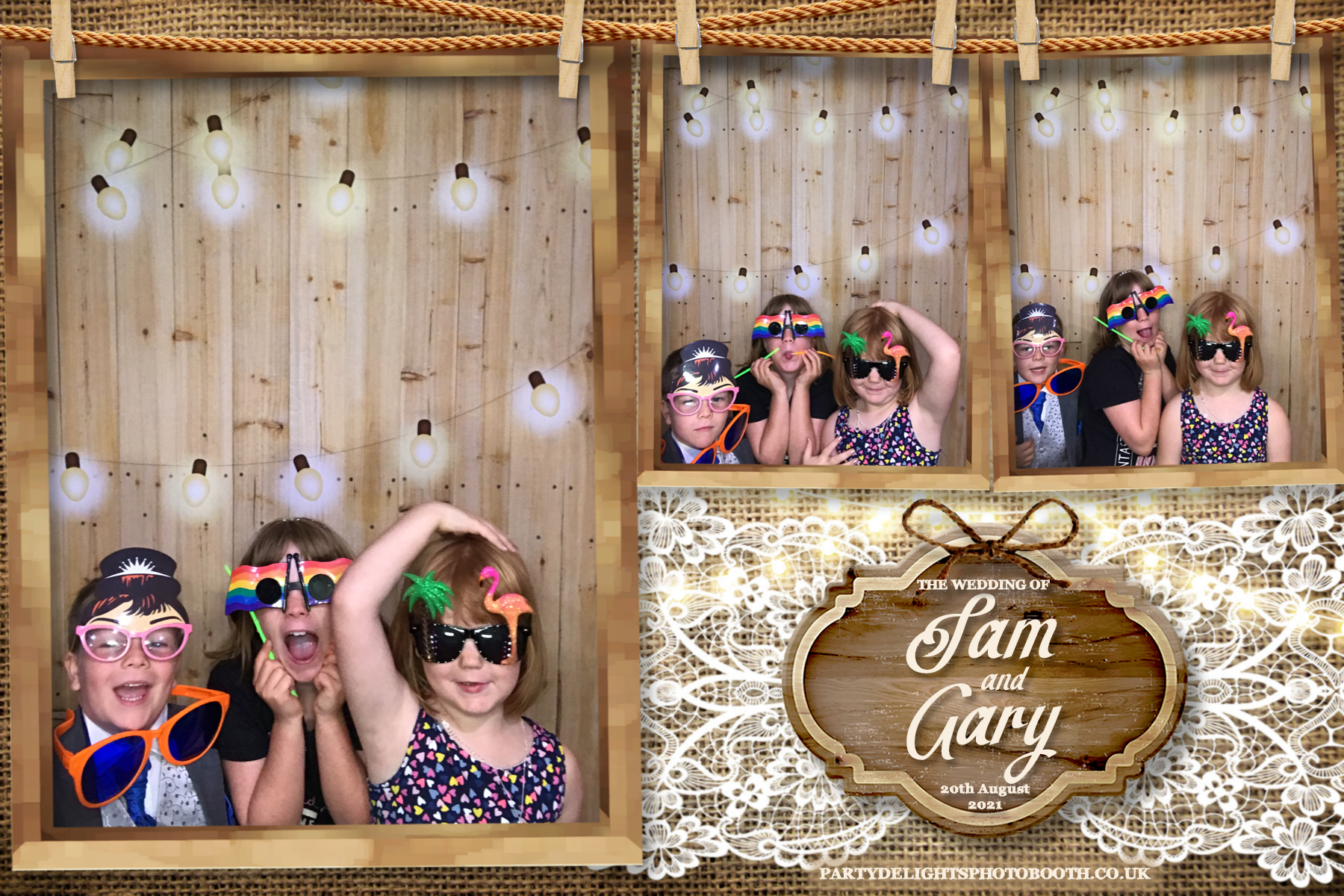 Sam & Gary's Wedding | View more photos from the event at gallery.partydelightsphotobooth.co.uk/u/PartyDelightsPhotoBooth/Sam-Garys-Wedding