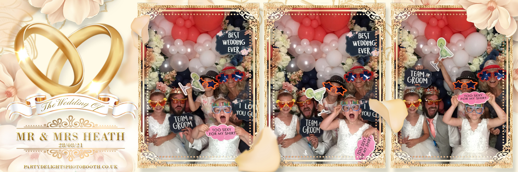 Sam & Rachael's Wedding | View more photos from the event at gallery.partydelightsphotobooth.co.uk/u/PartyDelightsPhotoBooth/Sam-Rachaels-Wedding