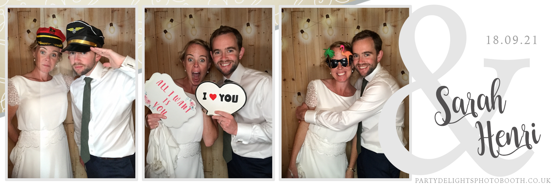 Sarah and Henri's Wedding | View more photos from the event at gallery.partydelightsphotobooth.co.uk/u/PartyDelightsPhotoBooth/Sarah-and-Henris-Wedding