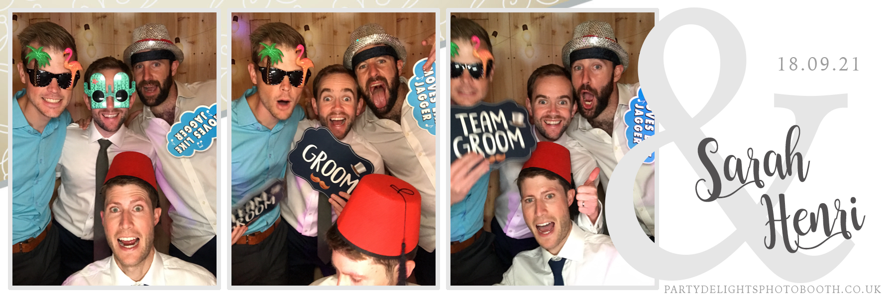 Sarah and Henri's Wedding | View more photos from the event at gallery.partydelightsphotobooth.co.uk/u/PartyDelightsPhotoBooth/Sarah-and-Henris-Wedding