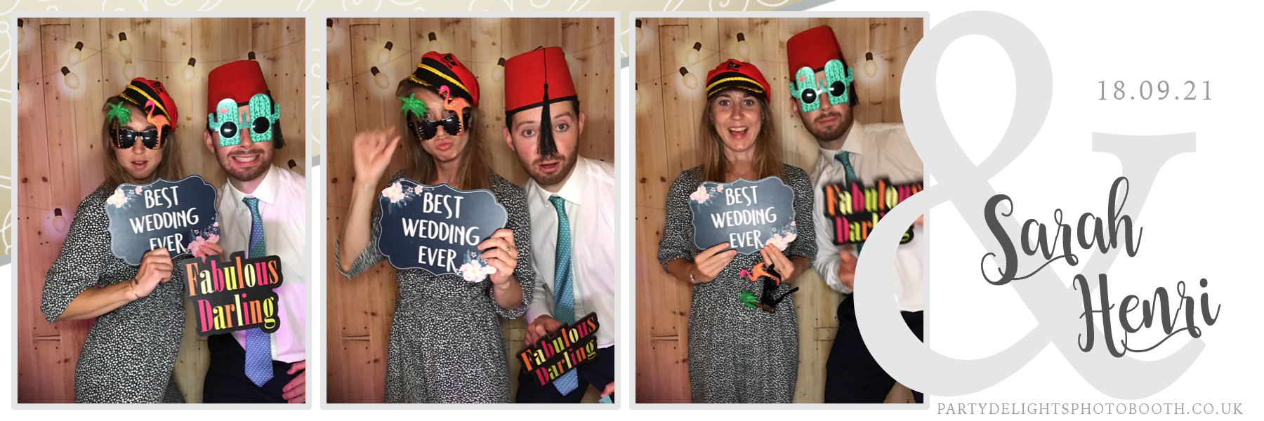 Sarah and Henri's Wedding | View more photos from the event at gallery.partydelightsphotobooth.co.uk/u/PartyDelightsPhotoBooth/Sarah-and-Henris-Wedding