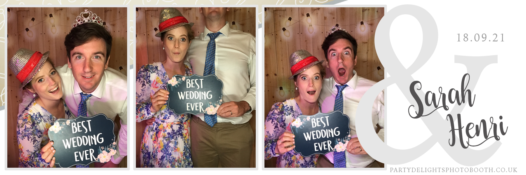 Sarah and Henri's Wedding | View more photos from the event at gallery.partydelightsphotobooth.co.uk/u/PartyDelightsPhotoBooth/Sarah-and-Henris-Wedding