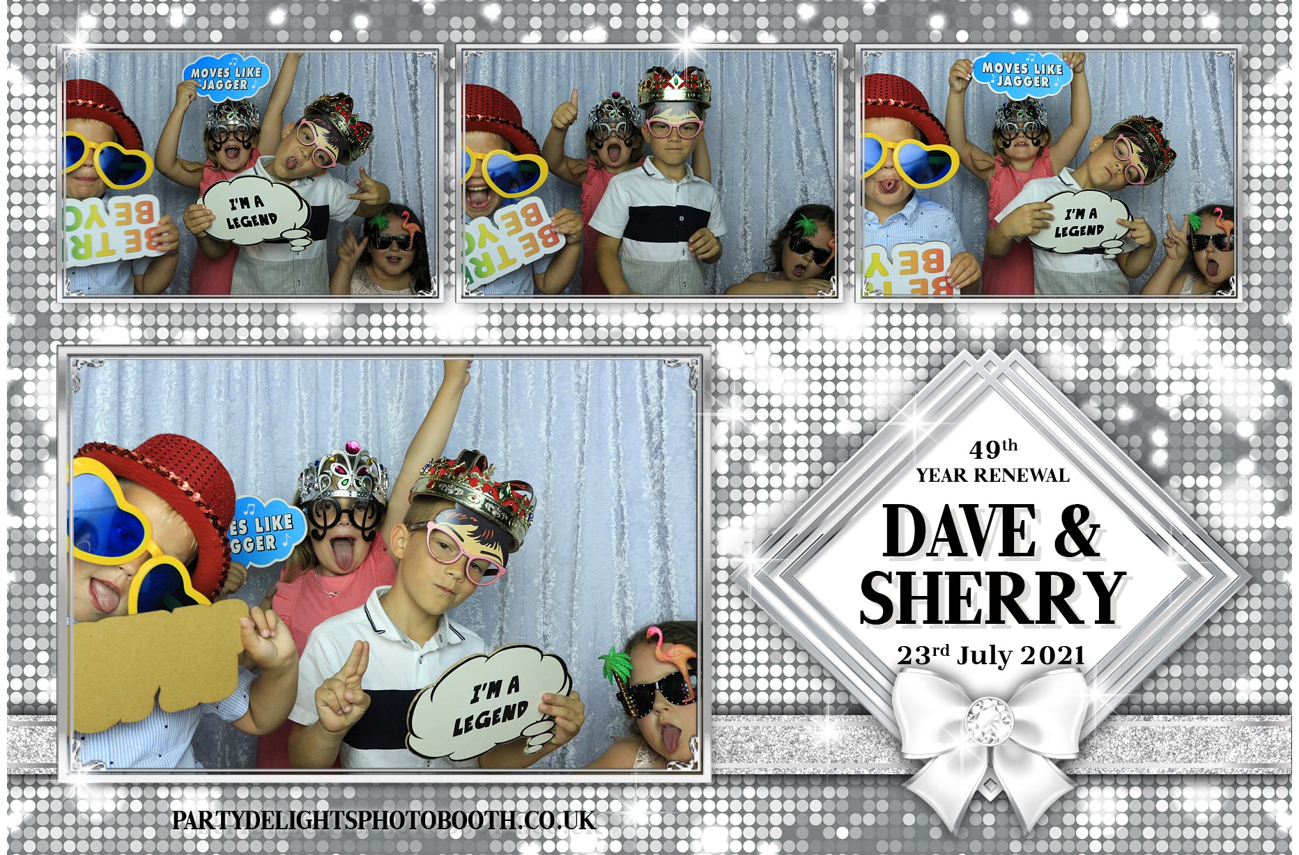 Sherry & Dave's Vow Renewal | View more photos from the event at gallery.partydelightsphotobooth.co.uk/u/PartyDelightsPhotoBooth/Sherry-Daves-Vow-Renewal
