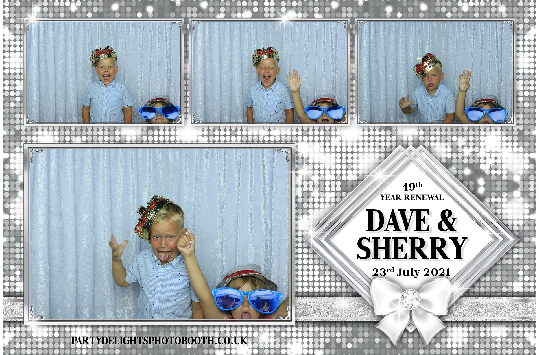 Sherry & Dave's Vow Renewal | View more photos from the event at gallery.partydelightsphotobooth.co.uk/u/PartyDelightsPhotoBooth/Sherry-Daves-Vow-Renewal