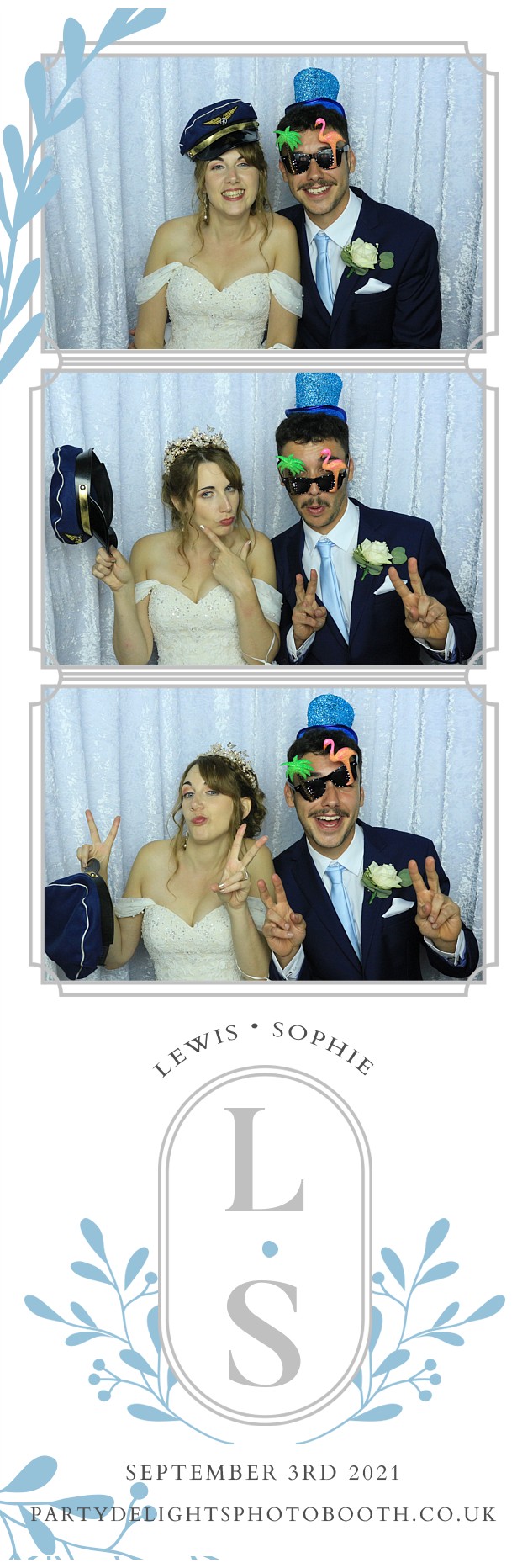 Sophie and Lewis' Wedding | View more photos from the event at gallery.partydelightsphotobooth.co.uk/u/PartyDelightsPhotoBooth/Sophie-and-Lewis-Wedding