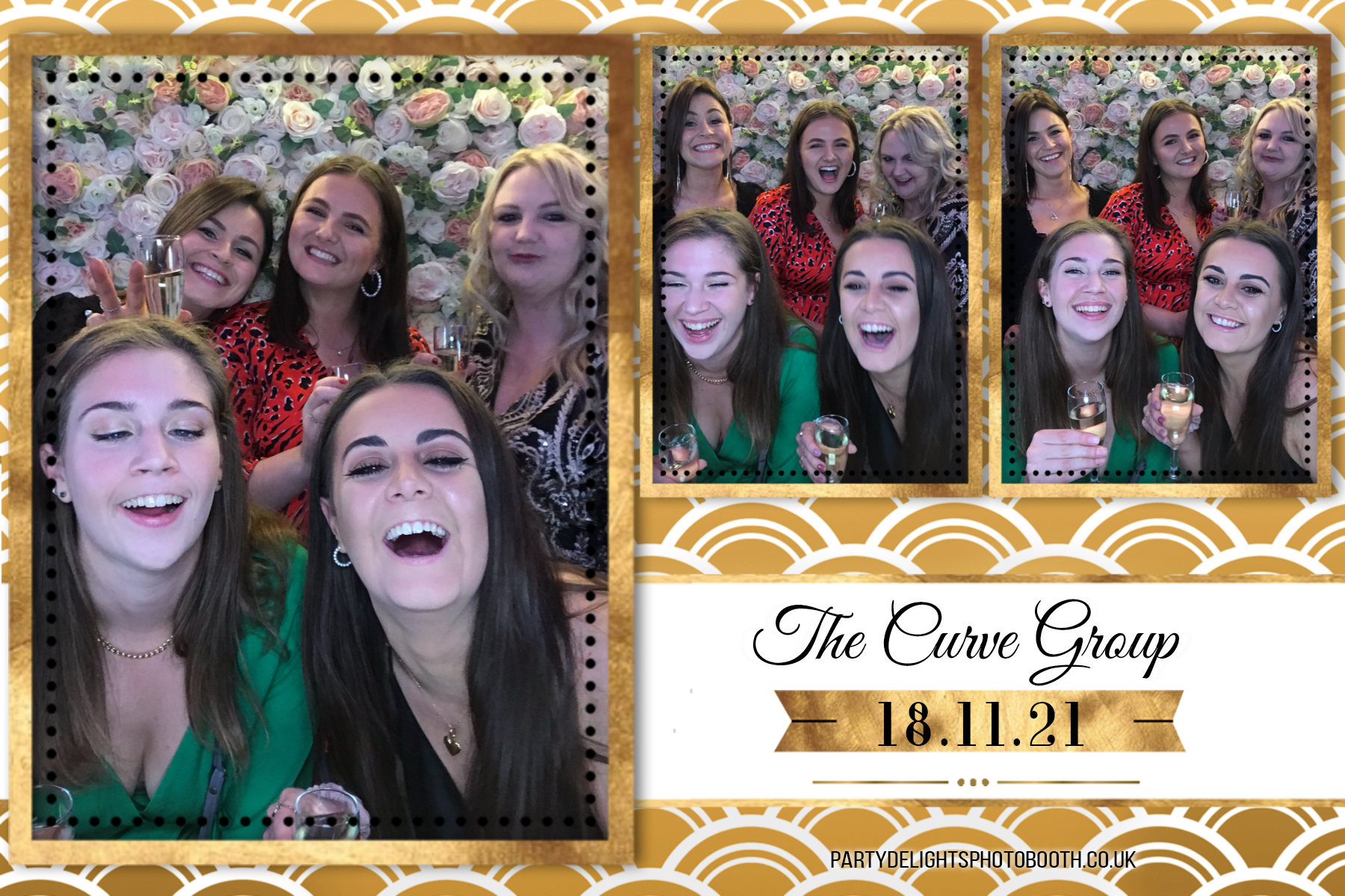 The Curve Group Annual Christmas Party | View more photos from the event at gallery.partydelightsphotobooth.co.uk/u/PartyDelightsPhotoBooth/The-Curve-Group-Annual-Christmas-Party