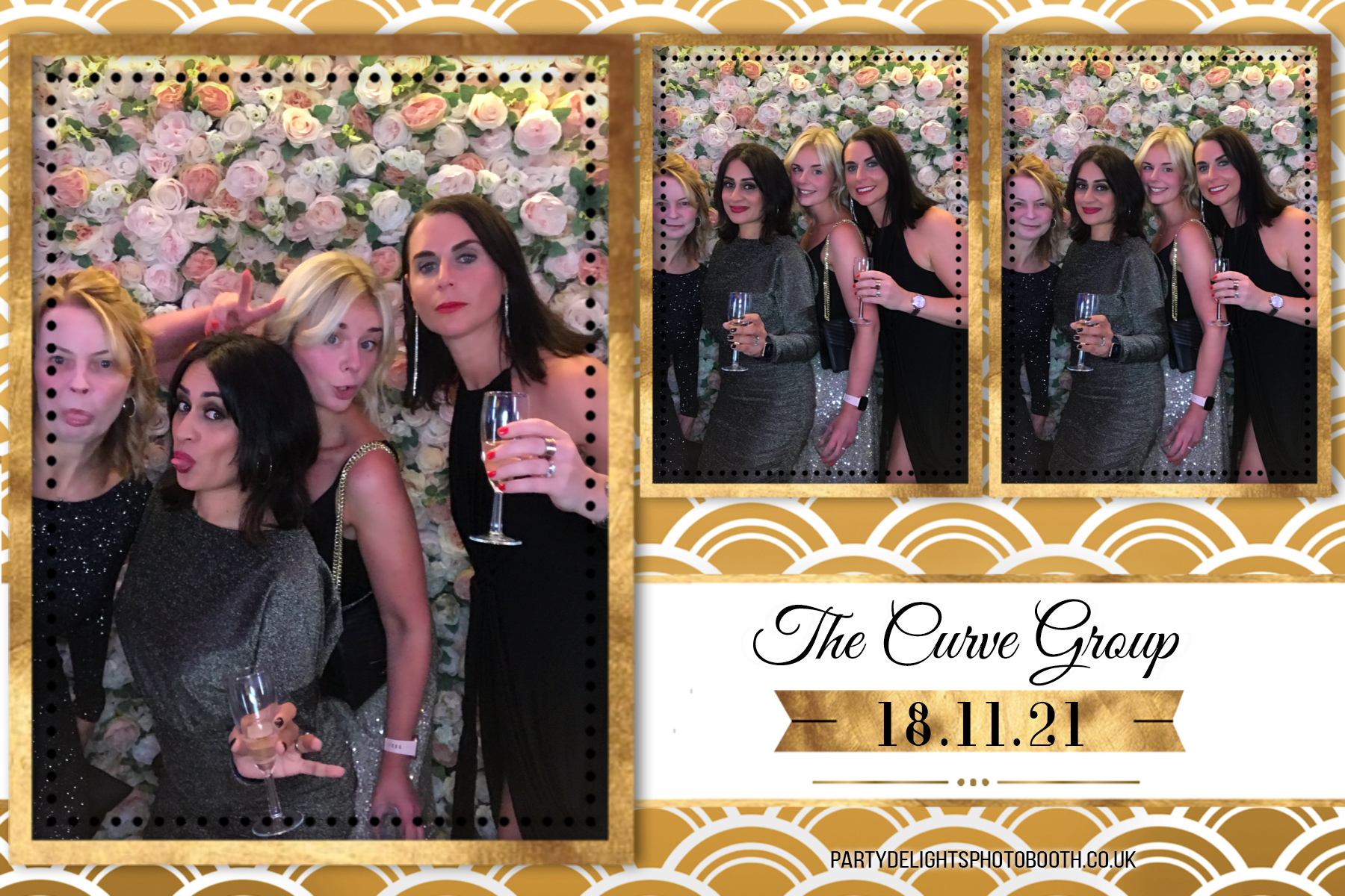 The Curve Group Annual Christmas Party | View more photos from the event at gallery.partydelightsphotobooth.co.uk/u/PartyDelightsPhotoBooth/The-Curve-Group-Annual-Christmas-Party