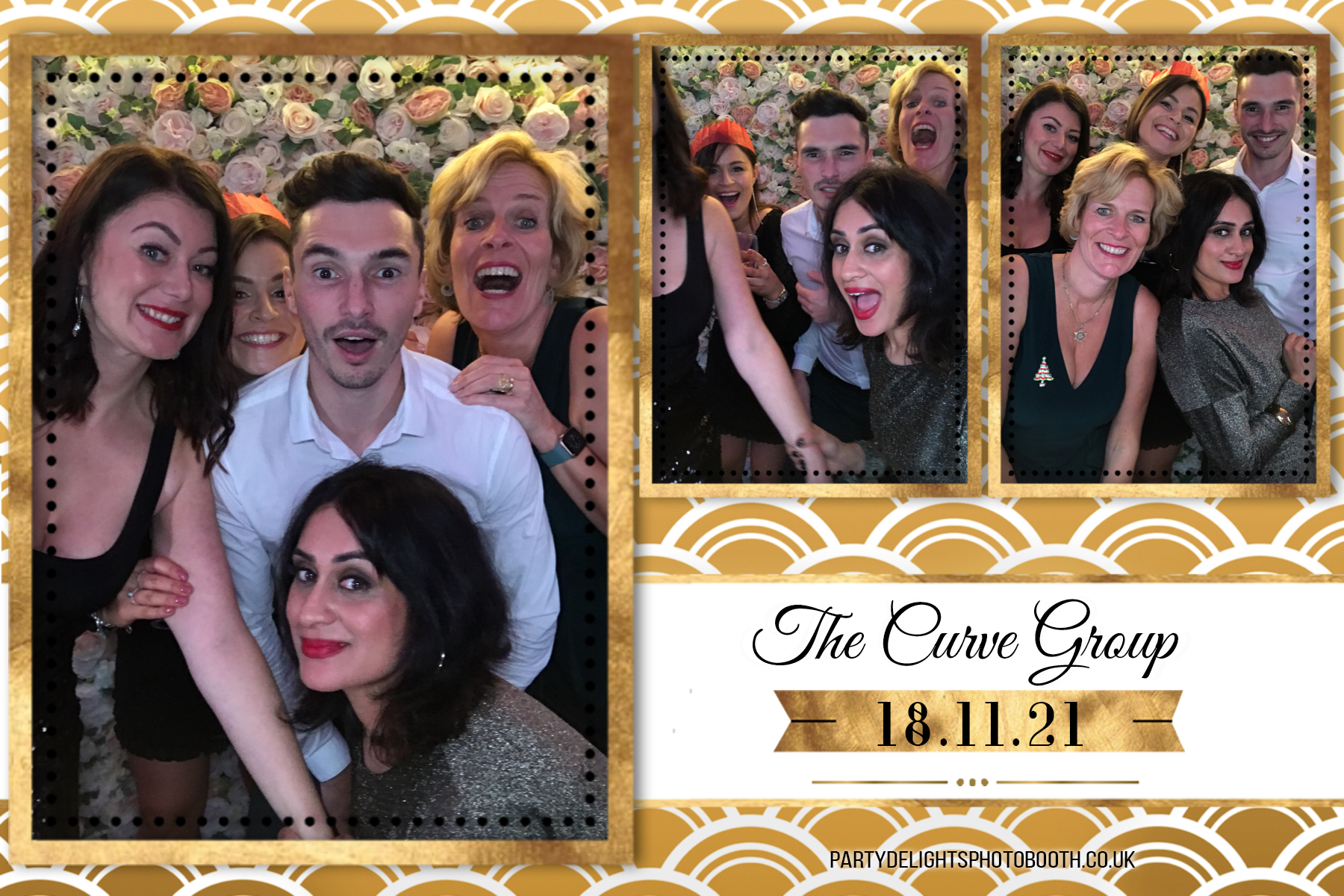 The Curve Group Annual Christmas Party | View more photos from the event at gallery.partydelightsphotobooth.co.uk/u/PartyDelightsPhotoBooth/The-Curve-Group-Annual-Christmas-Party