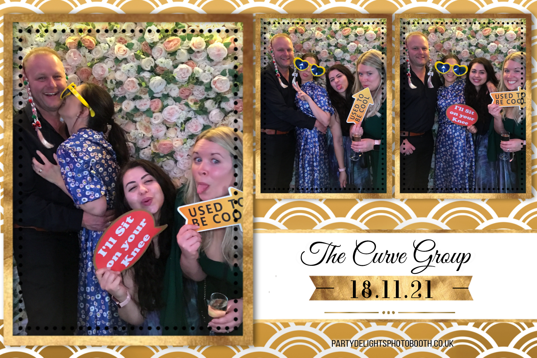 The Curve Group Annual Christmas Party | View more photos from the event at gallery.partydelightsphotobooth.co.uk/u/PartyDelightsPhotoBooth/The-Curve-Group-Annual-Christmas-Party