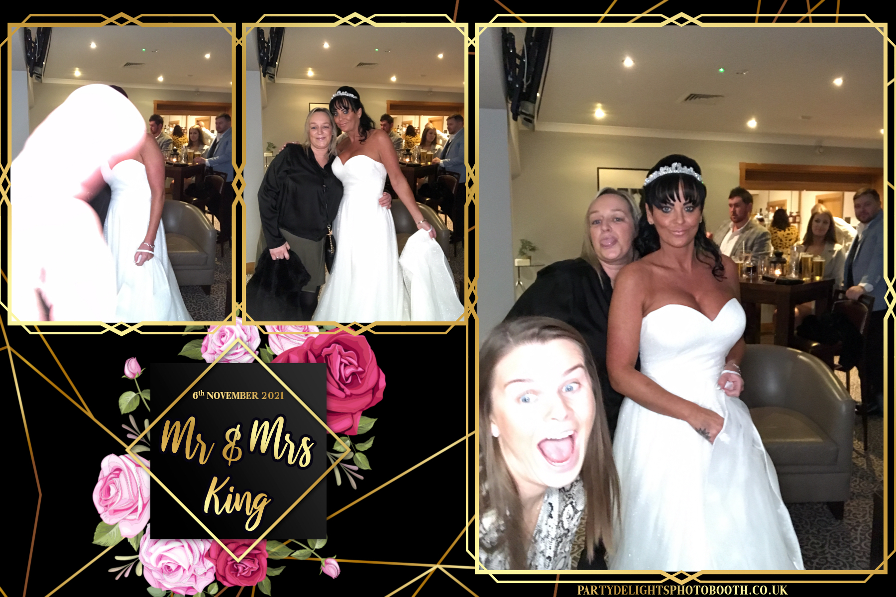Wedding Reception of Kevin & Laura King | View more photos from the event at gallery.partydelightsphotobooth.co.uk/u/PartyDelightsPhotoBooth/Wedding-Reception-of-Kevin-Laura-King