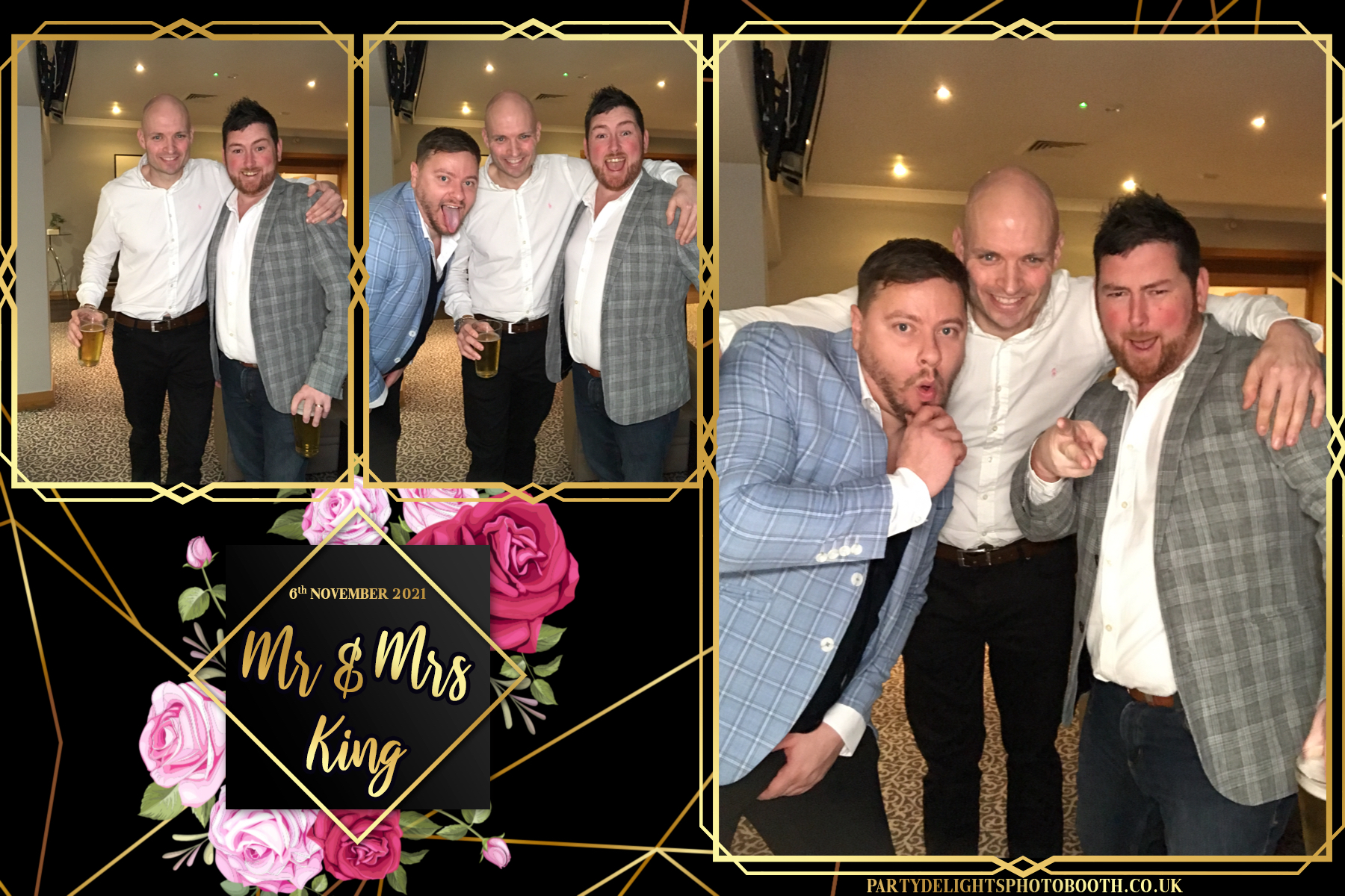 Wedding Reception of Kevin & Laura King | View more photos from the event at gallery.partydelightsphotobooth.co.uk/u/PartyDelightsPhotoBooth/Wedding-Reception-of-Kevin-Laura-King
