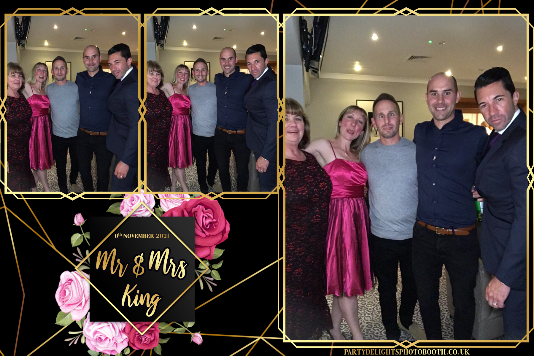Wedding Reception of Kevin & Laura King | View more photos from the event at gallery.partydelightsphotobooth.co.uk/u/PartyDelightsPhotoBooth/Wedding-Reception-of-Kevin-Laura-King