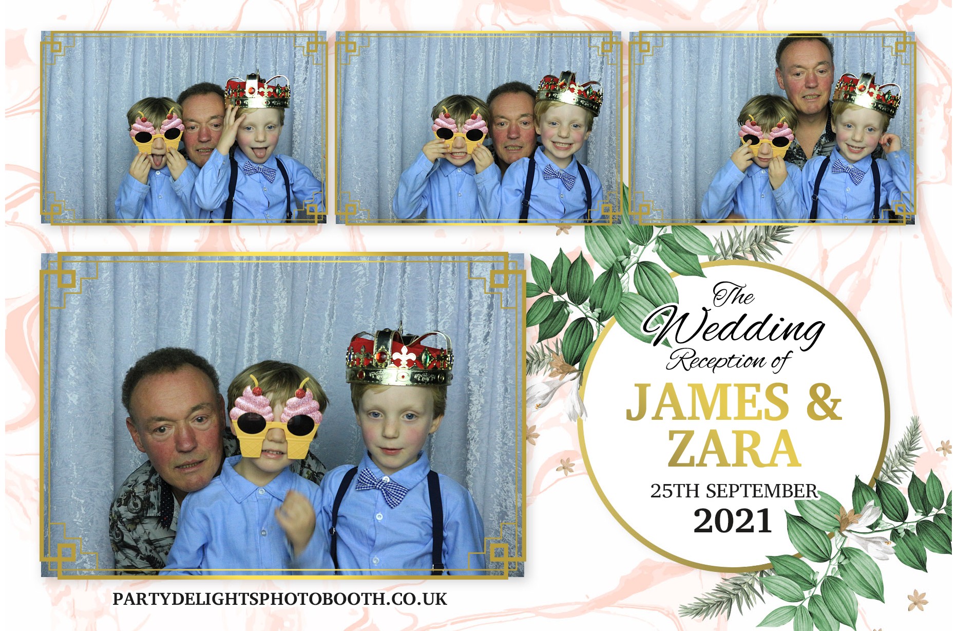 Zara and Jame's Wedding | View more photos from the event at gallery.partydelightsphotobooth.co.uk/u/PartyDelightsPhotoBooth/Zara-and-James-Wedding