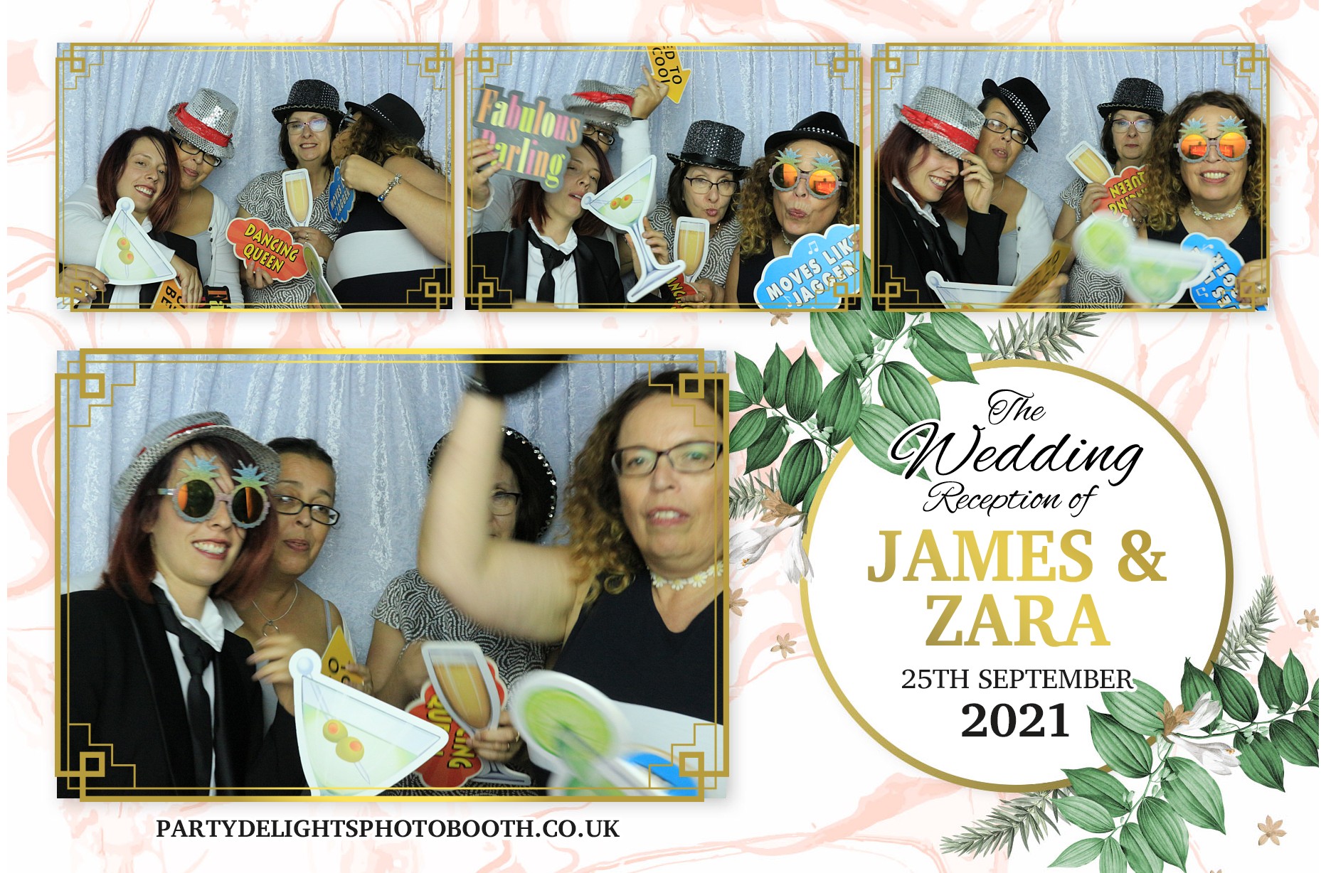 Zara and Jame's Wedding | View more photos from the event at gallery.partydelightsphotobooth.co.uk/u/PartyDelightsPhotoBooth/Zara-and-James-Wedding