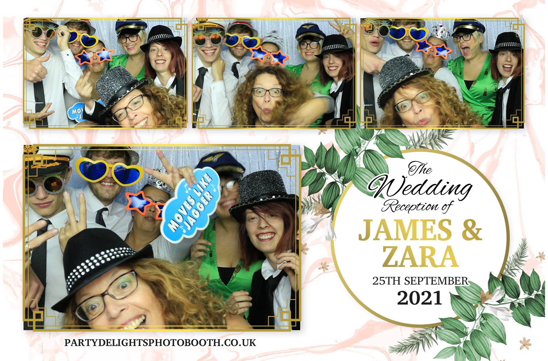 Zara and Jame's Wedding | View more photos from the event at gallery.partydelightsphotobooth.co.uk/u/PartyDelightsPhotoBooth/Zara-and-James-Wedding