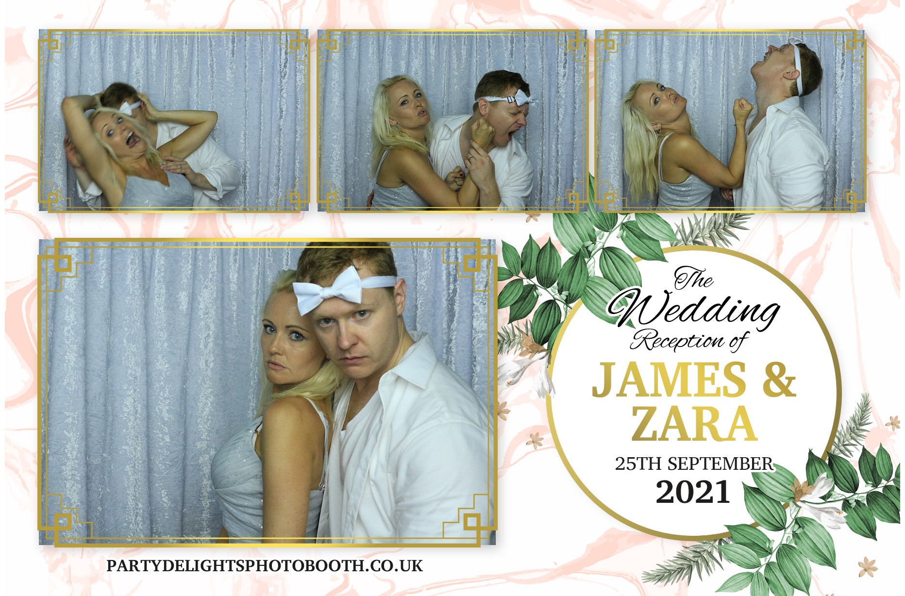 Zara and Jame's Wedding | View more photos from the event at gallery.partydelightsphotobooth.co.uk/u/PartyDelightsPhotoBooth/Zara-and-James-Wedding