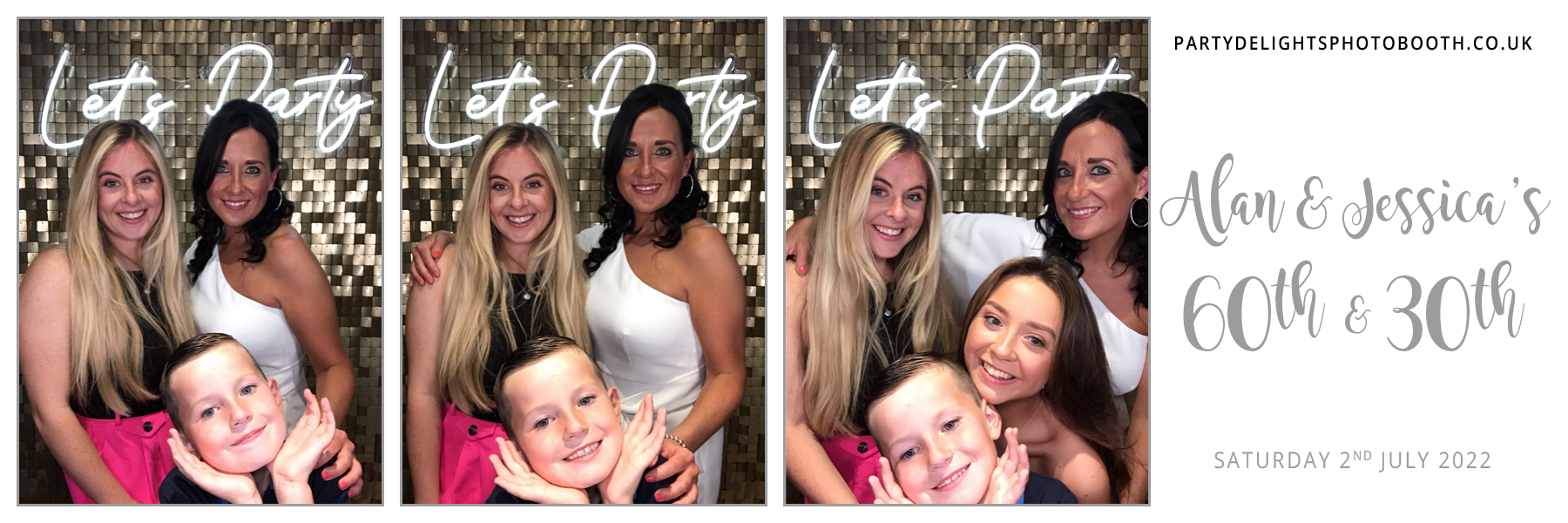 Alan’s 60th & Jessica’s 30th | View more photos from the event at gallery.partydelightsphotobooth.co.uk/u/PartyDelightsPhotoBooth/Alan’s-60th-Jessica’s-30th