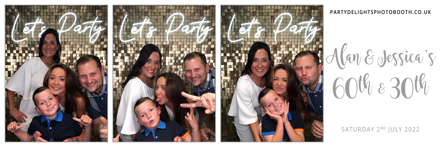 Alan’s 60th & Jessica’s 30th | View more photos from the event at gallery.partydelightsphotobooth.co.uk/u/PartyDelightsPhotoBooth/Alan’s-60th-Jessica’s-30th