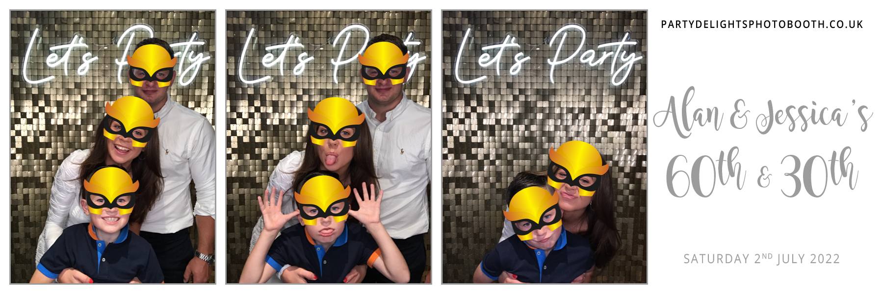 Alan’s 60th & Jessica’s 30th | View more photos from the event at gallery.partydelightsphotobooth.co.uk/u/PartyDelightsPhotoBooth/Alan’s-60th-Jessica’s-30th