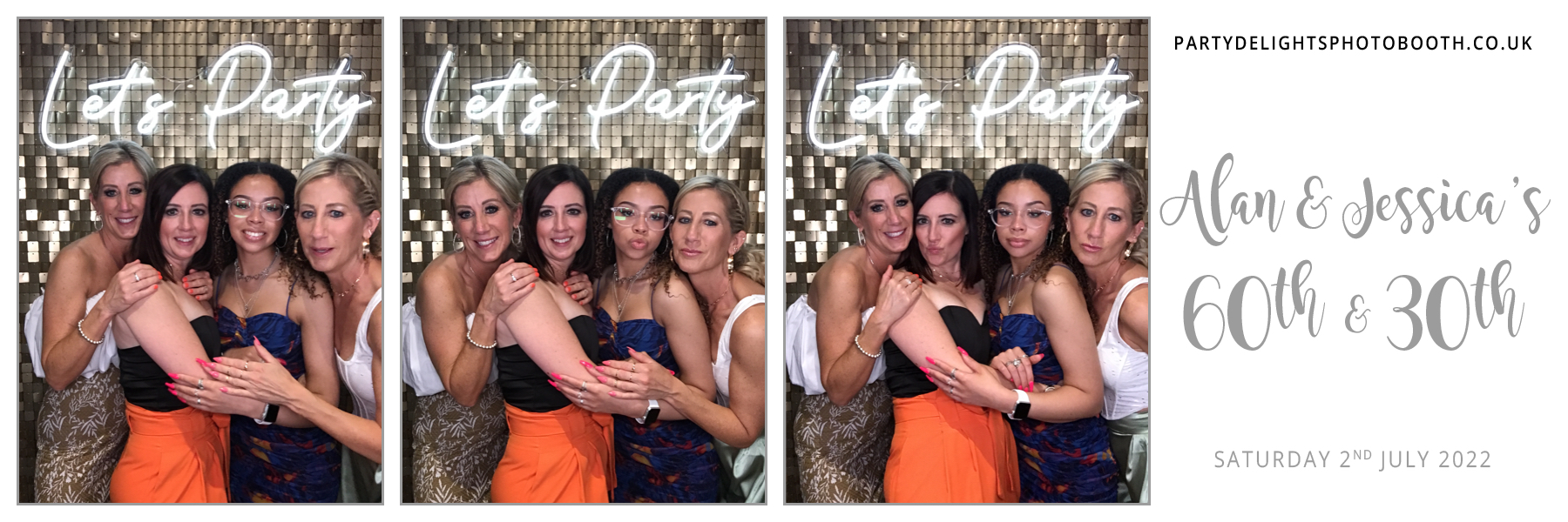 Alan’s 60th & Jessica’s 30th | View more photos from the event at gallery.partydelightsphotobooth.co.uk/u/PartyDelightsPhotoBooth/Alan’s-60th-Jessica’s-30th