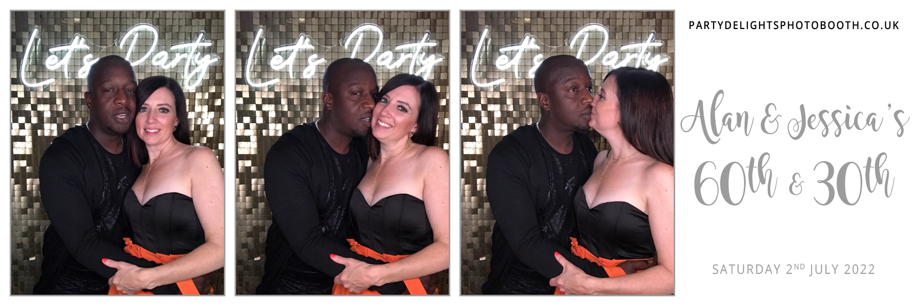 Alan’s 60th & Jessica’s 30th | View more photos from the event at gallery.partydelightsphotobooth.co.uk/u/PartyDelightsPhotoBooth/Alan’s-60th-Jessica’s-30th